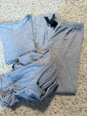 Cozy Heather Gray Lounge Set
